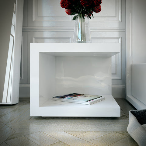 MESA DE NOCHE LUDLOW - Blanco