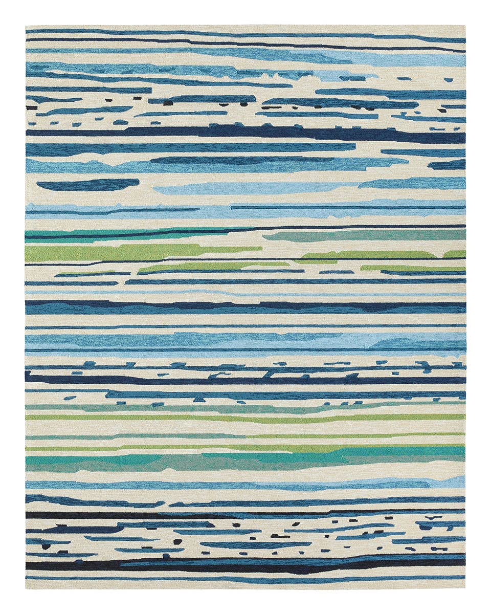 Alfombra Colours Sketchy Lines CO19 Blue de Jaipur Living