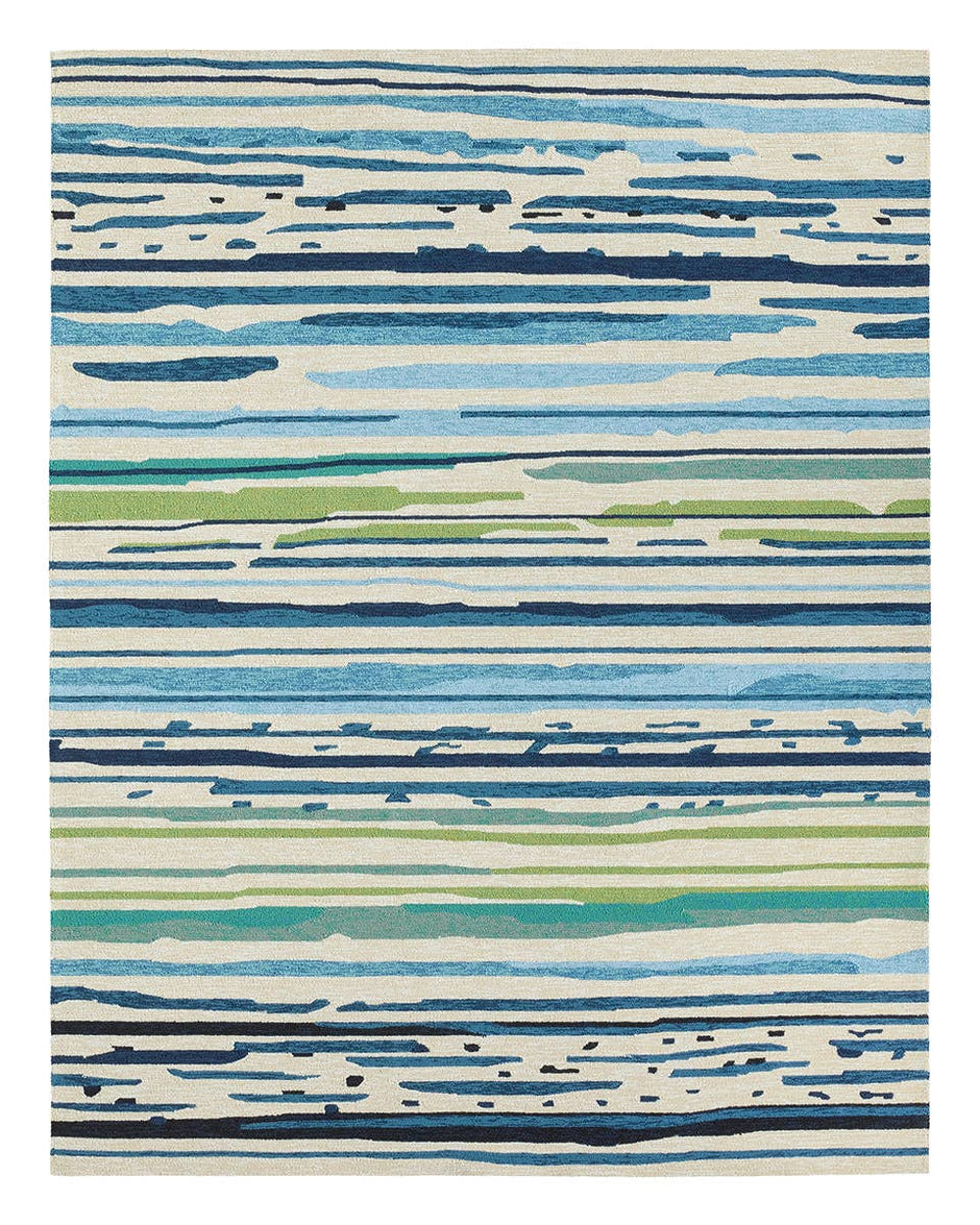 Alfombra Colours Sketchy Lines CO19 Blue de Jaipur Living