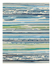 Alfombra Colours Sketchy Lines CO19 Blue de Jaipur Living