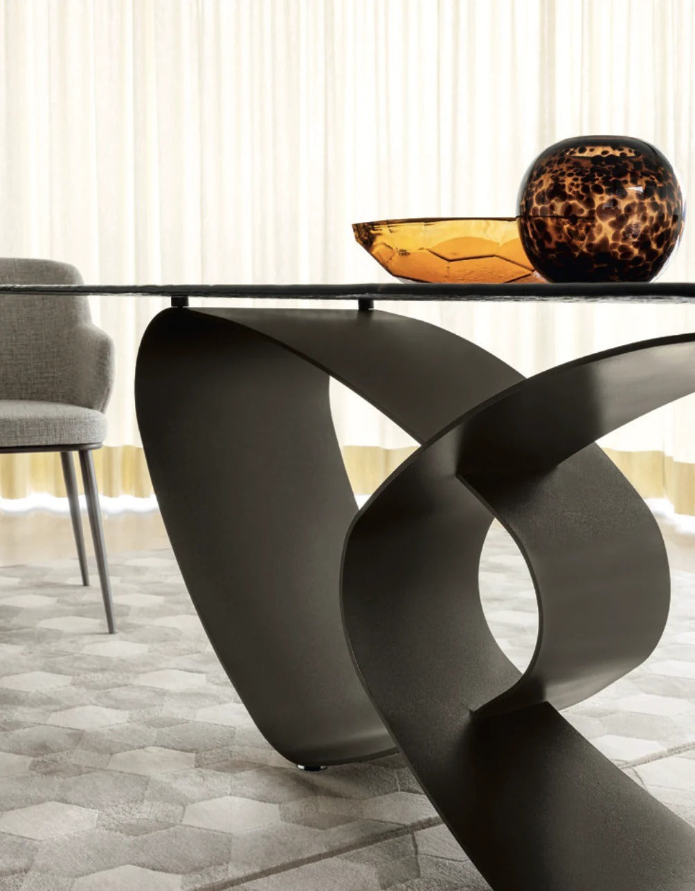 MESA DE COMEDOR BREEZE - Negro