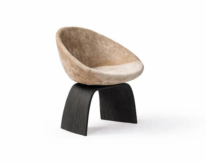 SILLA DE COMEDOR OVO - Dark Walnut
