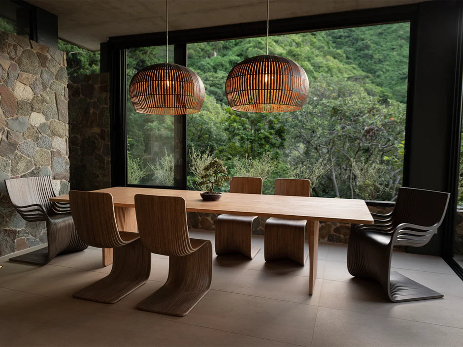 SILLA DE COMEDOR PIPA - Dark Walnut