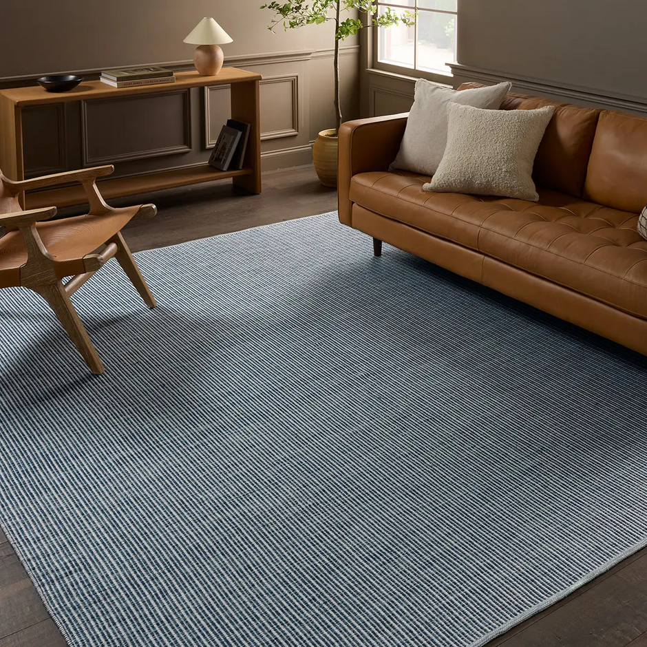 Alfombra Sacdecer Avore SDR02 Blue - detalle de textura