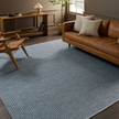 Alfombra Sacdecer Avore SDR02 Blue - detalle de textura