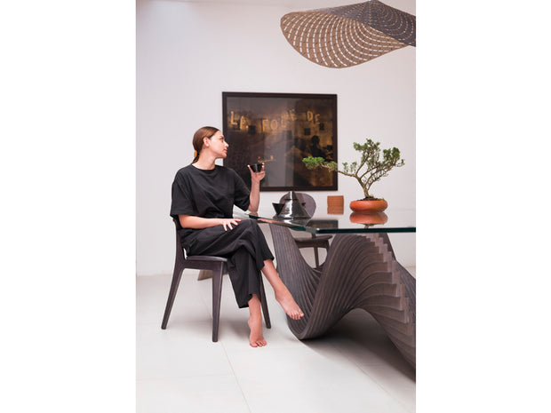 MESA DE COMEDOR GHOST - Dark Walnut