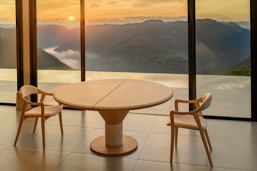 MESA DE COMEDOR TOUR - Redonda