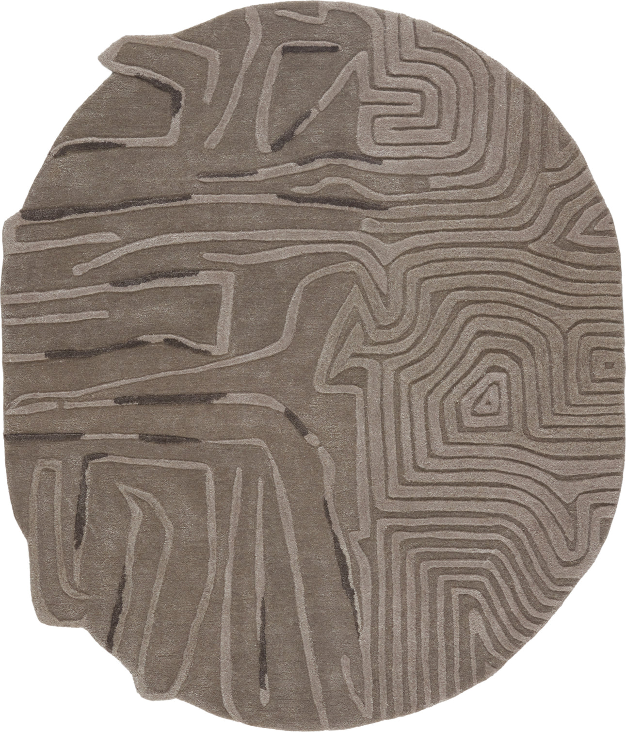 Alfombra Iconic Hokona ICO07 Gray de Jaipur Living