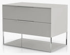MESA DE NOCHE BOWERY- Gris Claro