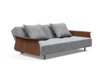 SOFÁ CAMA LONG HORN - Tela Gris