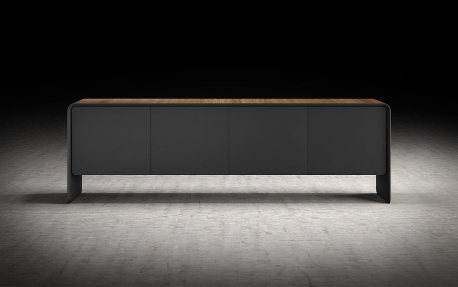APARADOR KENLEY - Walnut y Beige
