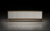 APARADOR BARNES - Oak Natural y Beige