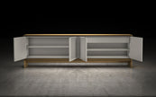 APARADOR BARNES - Oak Natural y Beige