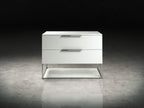 MESA DE NOCHE BOWERY- Blanco
