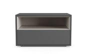 MESA DE NOCHE MADISON - Gris Oscuro