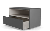 MESA DE NOCHE MADISON - Gris Oscuro