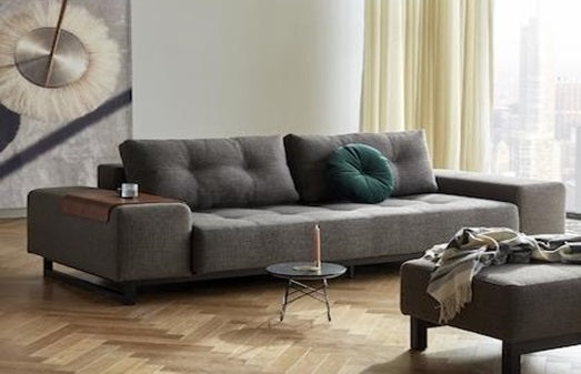 SOFÁ CAMA GRAN DELUXE - Tela gris