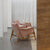 SILLA ISA - Crema / Base Walnut