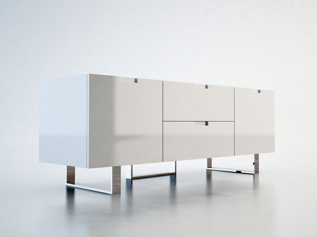 MESA PARA TELEVISOR ELDRIDGE - Blanco