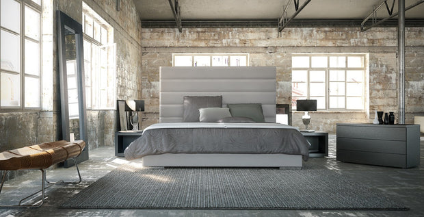 CAMA PRINCE - Gris Perla