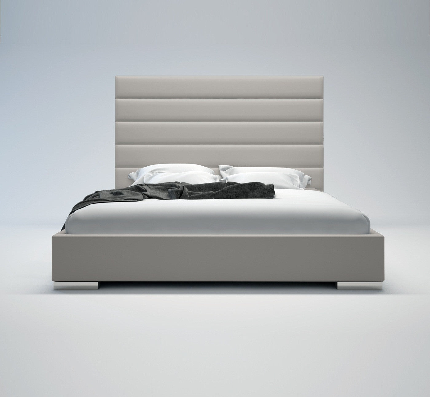 CAMA PRINCE - Gris Perla