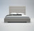 CAMA PRINCE - Gris Perla