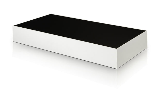 MESA DE CENTRO MOTT RECTANGULAR - Gris Laqueado