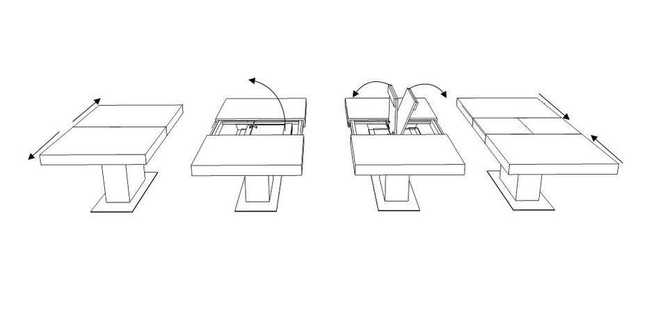 MESA DE COMEDOR ASTOR - Blanco