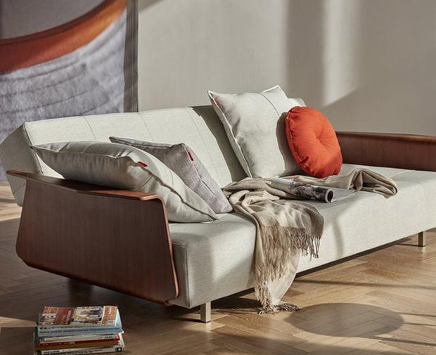 SOFÁ CAMA LONG HORN - Tela Blanco