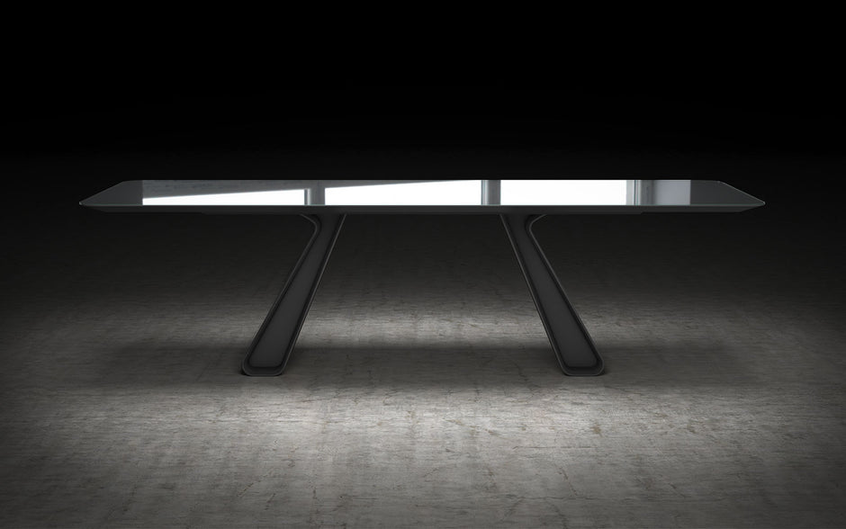 MESA DE COMEDOR WEMBLEY - Gris y Walnut