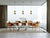 MESA DE COMEDOR EMPORIUM - Oak y Oro