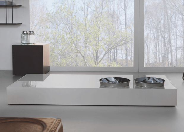 MESA DE CENTRO MOTT RECTANGULAR - Gris Laqueado