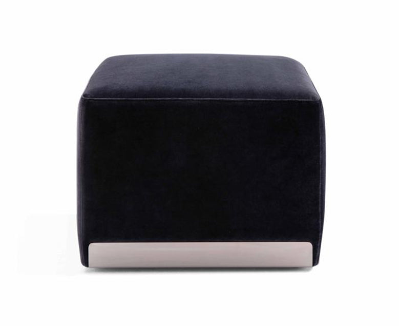 POUF LINK - Velvet Negro