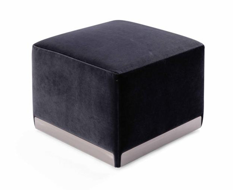 POUF LINK - Velvet Negro