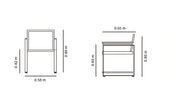 SILLA DE COMEDOR DE EXTERIORES HORIZON