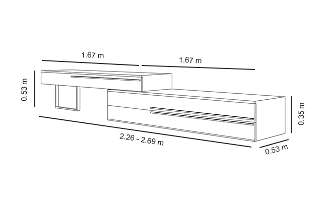 MESA PARA TELEVISOR GRAMERCY