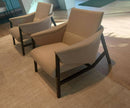 SILLA ISA - Crema / Base Wengue