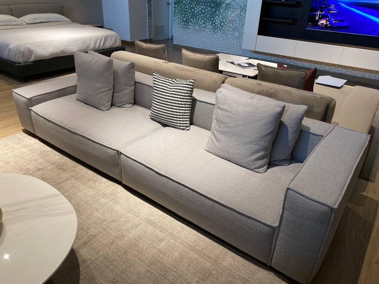 SOFAS LINEALES MODERNOS