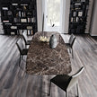 MESA DE COMEDOR SKYLINE CERAMIK -  Emperador/Black
