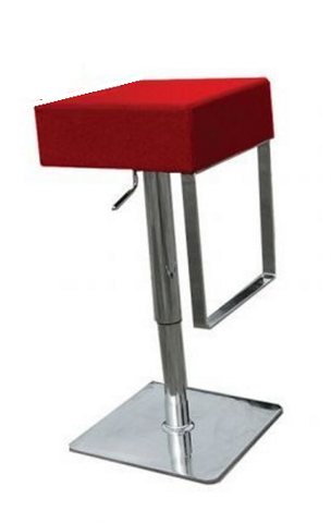 SILLA DE BAR EURO - Rojo
