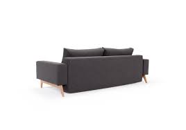 SOFÁ CAMA IDUM - Tela Gris oscuro