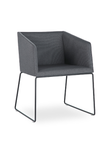 SILLA DE COMEDOR MANHATTAN - Velvet Negro
