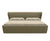 CAMA PAPILIO - Cuero Gris