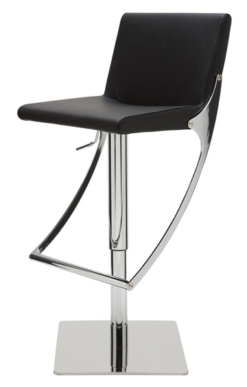 SILLA DE BAR TOLEDO - Negro